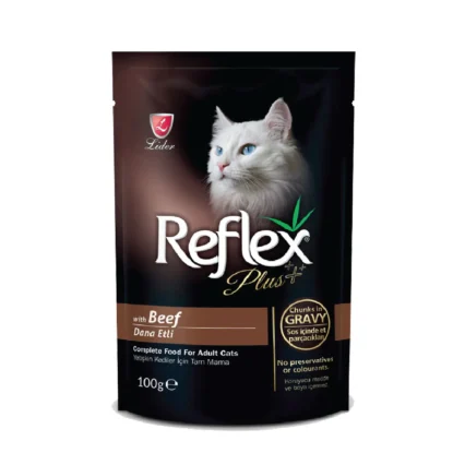 Reflex Plus Adult Cat Food With Beef