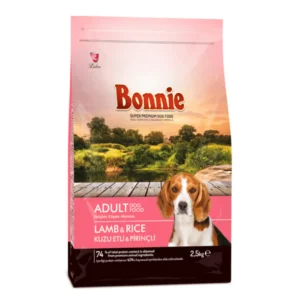 Bonnie Adult Dog Food – Lamb and Rice 15kg - petsgalleria
