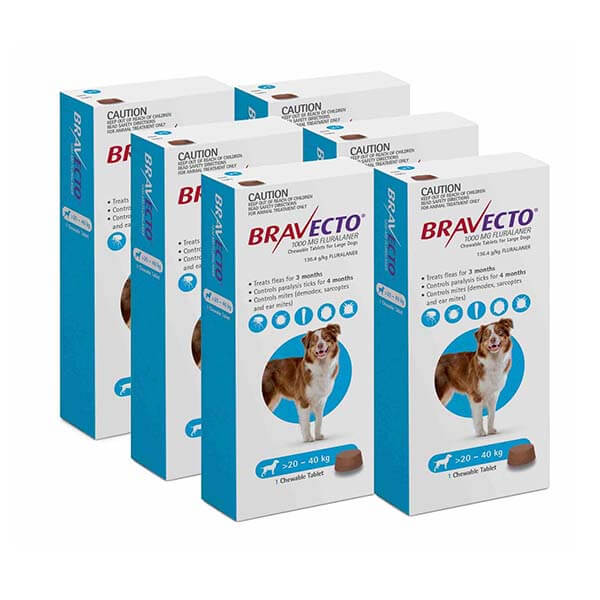 Bravecto Flea and Tick Treatment for Dogs Bravecto Flea and Tick Treatment for Dogs - petsgalleria
