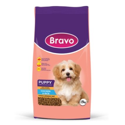 Bravo Puppy Food - Chicken & Rice - petsgalleria