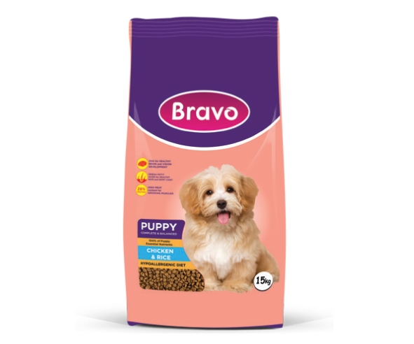 Bravo Puppy Food - Chicken & Rice Bravo Puppy Food - Chicken & Rice - petsgalleria