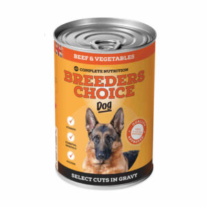 Breeders Choice Dog Food Beef & Veg in Gravy - petsgalleria