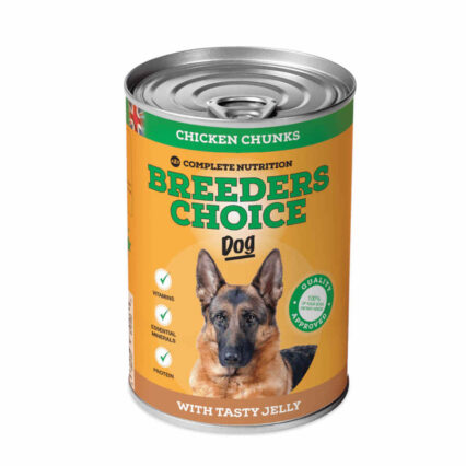 Breeders Choice Dog Food Chicken Chunks in Jelly - petsgalleria