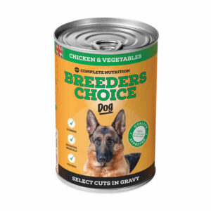 Breeders Choice Dog Food Chicken & Veg in Gravy - petsgalleria