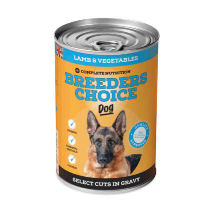 Breeders Choice Dog Food Lamb & Veg in Gravy