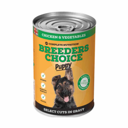 Breeders Choice Puppy Chicken & Veg in Gravy - petsgalleria