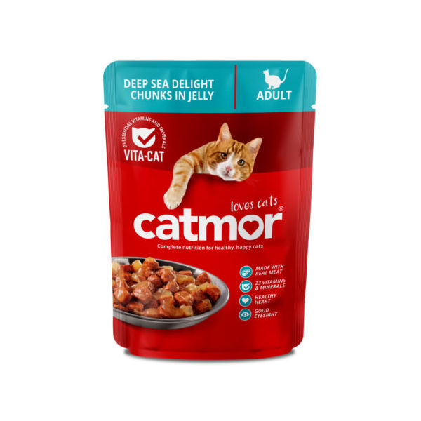 Catmor Adult Cat Deep Sea Delights in Jelly Catmor Adult Cat Deep Sea Delights in Jelly