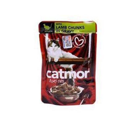 Catmor Adult Lamb Chunks in Gravy
