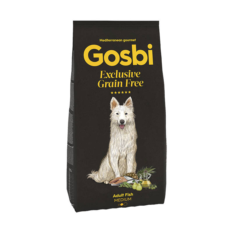 Gosbi Exclusive Grain Free Medium Adult Dog Food (Fish) Gosbi Exclusive Grain Free Medium Adult Dog Food (Fish)