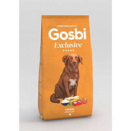 Gosbi Exclusive Medium Adult Dog Food (Chicken) 12 kg