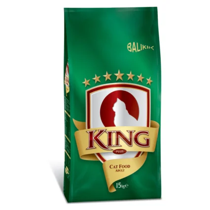 King Plus Adult Cat Food - Fish - petsgalleria