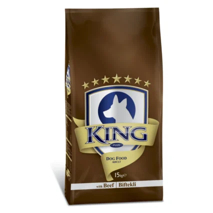 King Plus Adult Dog Food – Beef - petsgalleria
