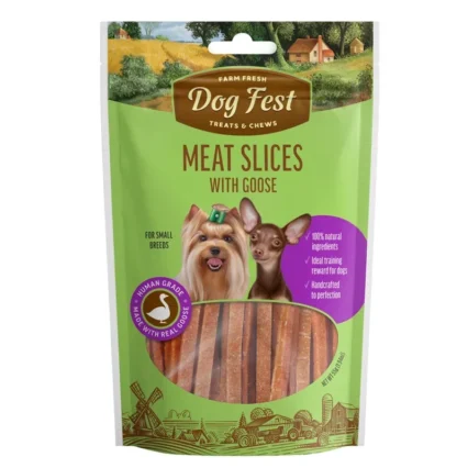 Dog Fest Meat Slices With Goose