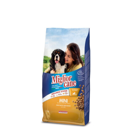 Migliorcane Adult Dog Food Mini Kibbles With Beef