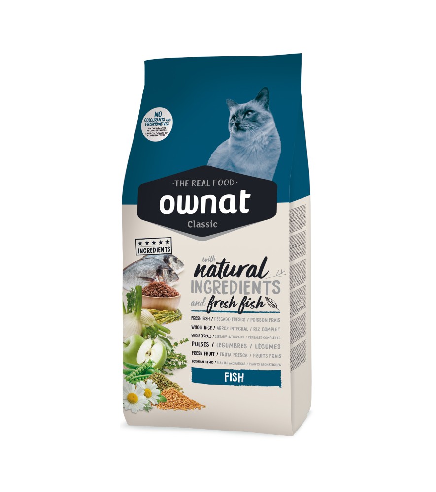 Ownat Classic Fish Cat Food OWNAT CLASSIC FISH - petsgalleria