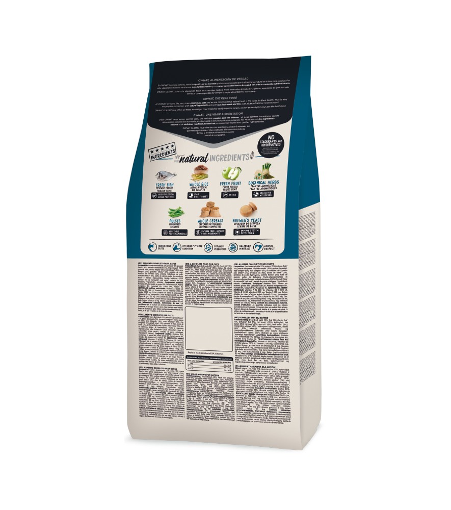 Ownat Classic Fish Cat Food Ownat Classic Fish Cat Food - Image 2