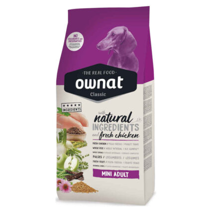 Ownat Classic Mini Adult Dog Food 1.5 kg