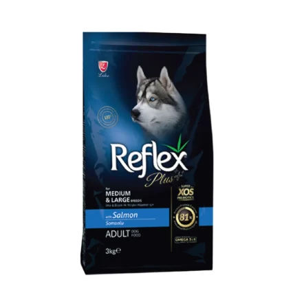 Reflex Plus Adult Dog Food With Salmon for Medium & Large Breeds