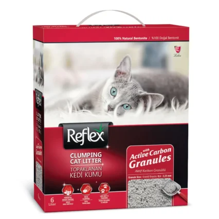 Reflex Activated Carbon Granulated Clumping Cat Litter