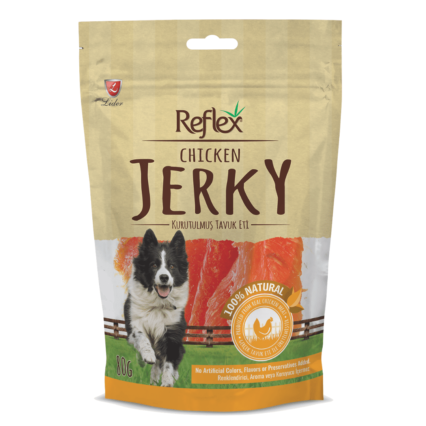 Reflex Dog Treats – Chicken Jerky 80G