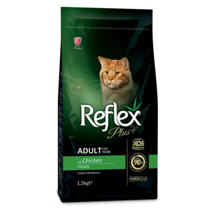REFLEX PLUS ADULT CAT FOOD WITH CHICKEN