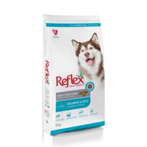 Reflex Premium Adult Dog Food – Salmon & Rice 15kg