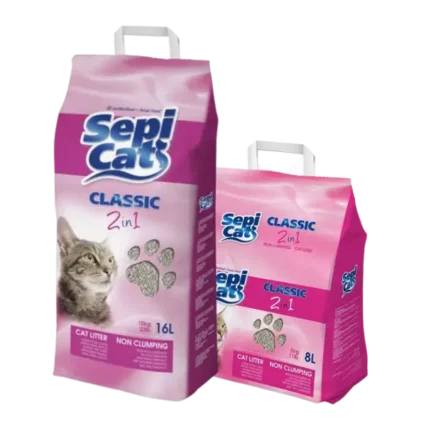 SepiCat Classic Anti-Bacterial Scented Cat Litter, Non-clumping