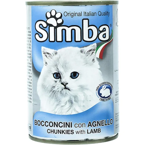 Simba Lamb Chunks Canned Cat Food Simba Lamb Chunks Canned Cat Food - petsgalleria