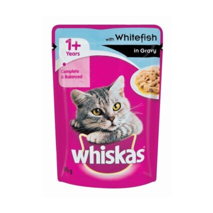 Whiskas Pouch Adult Cat Food (Whitefish)
