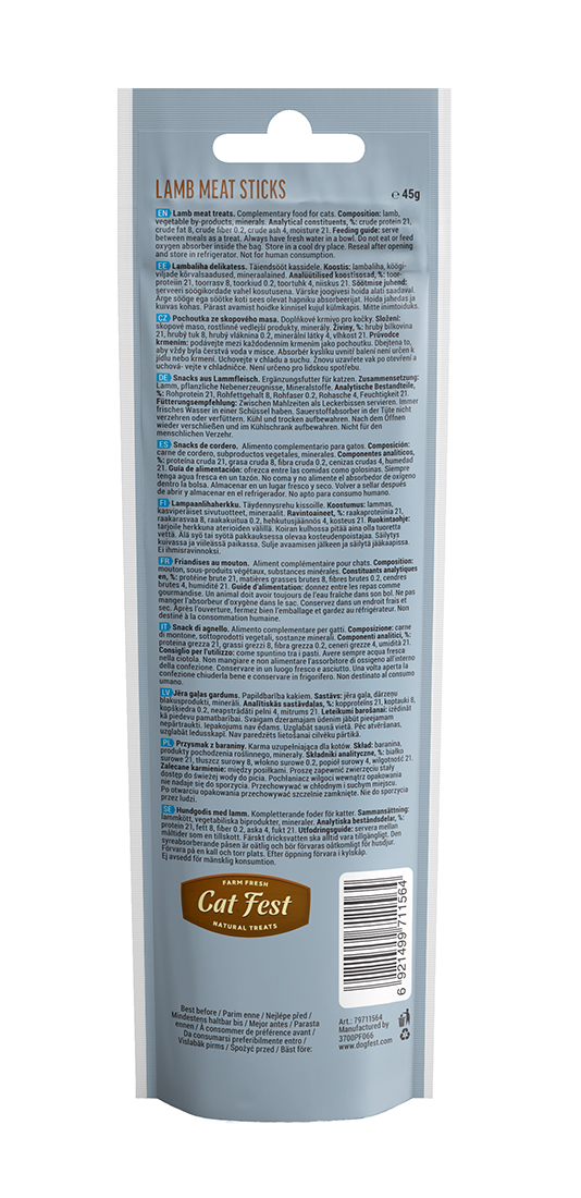 Cat Fest Lamb Meat Sticks for Cats Cat Fest Lamb Meat Sticks for Cats - Image 3