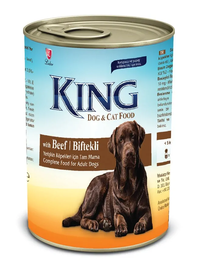 King Canned Dog Food With Beef king canned dog food with beef