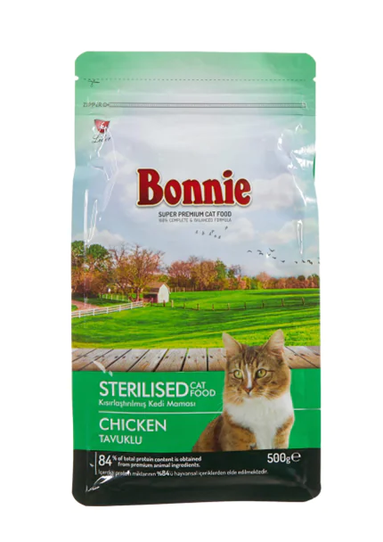 Bonnie Sterilised Cat Food - Chicken Bonnie Sterilised Cat Food - Chicken - petsgalleria