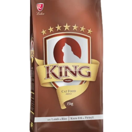 King Plus Adult Cat Food Lamb And Rice - petsgalleria