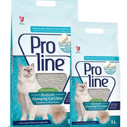 Proline Bentonite Clumping Cat Litter - Marseille Soap Scent - petsgalleria