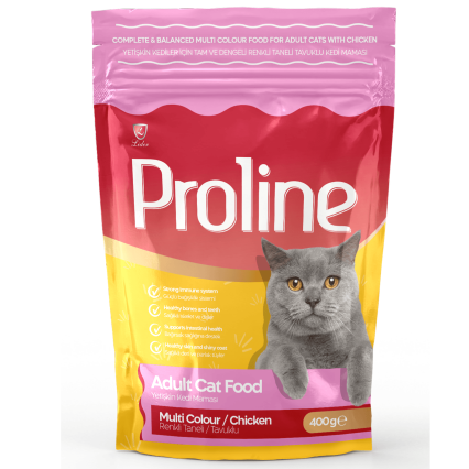 Proline Adult Cat Food Multicolor - Chicken