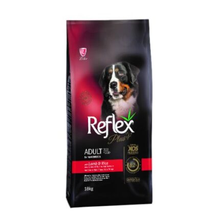 Reflex-Plus-Maxi-Breed-Dog-Food-Lamb-Rice-18Kg-petsgalleria