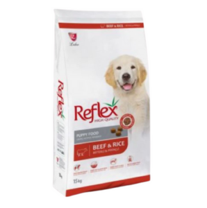 Reflex Premium Puppy Food – Beef & Rice