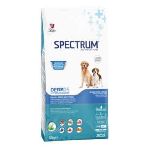 SPECTRUM-ADULT-DOG-FOOD-DERM26-12kgs-petsgalleria
