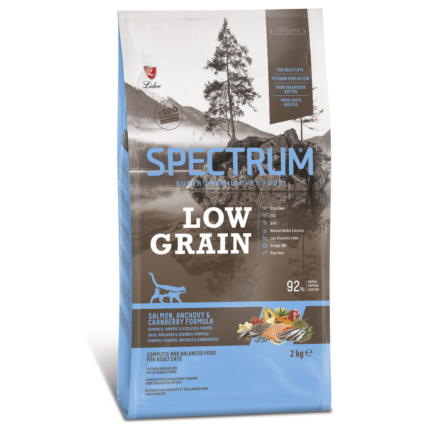 SPECTRUM-LOW-GRAIN-SALMON-ANCHOVY-BLUEBERRY-FOR-ADULT-CATS-–-2kg-petsgalleria