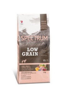 Spectrum Low Grain Medium Large Adult Dog Food Dog Rabbit, Turkey Pumpkin -petsgalleria