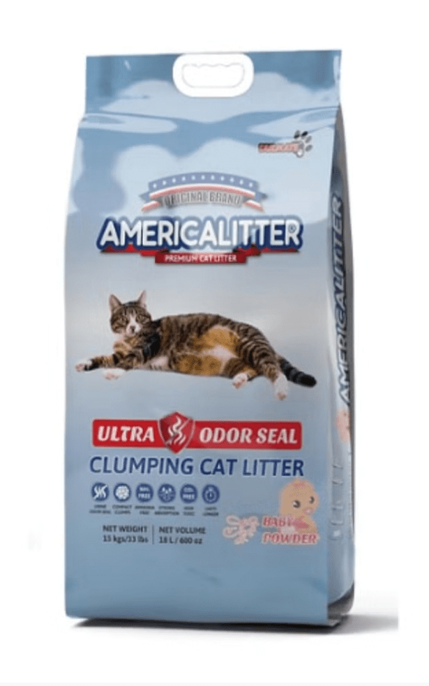 America Baby Powder Cat Litter America Baby Powder Cat Litter - petsgalleria