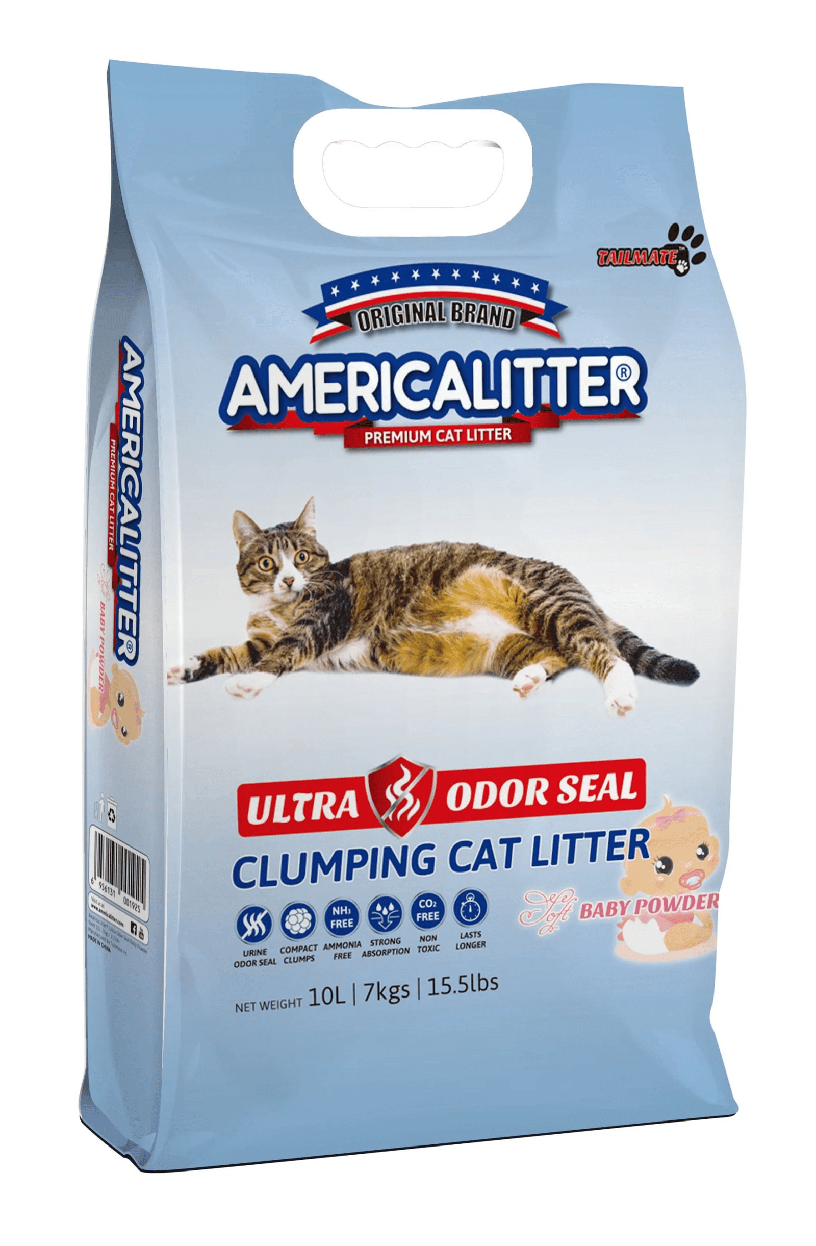 America Baby Powder Cat Litter America Baby Powder Cat Litter