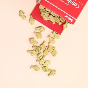Bioline Catnip Biscuit – Cod Flavor – Cat Food - petsgalleria