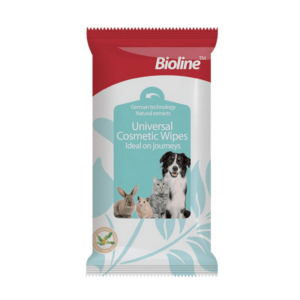 Bioline Universal Comestic Wipes - petsgalleria