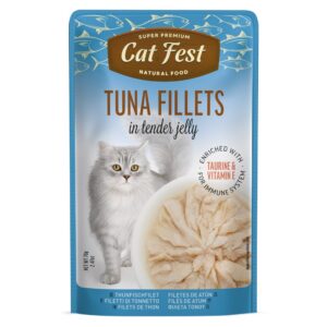 Cat Fest Cat Food Pouches – Tuna Fillets in Tender Jelly - petsgalleria