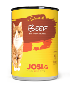 JosiCat Wet Cat Food Beef in Sauce by pets galleria pet store