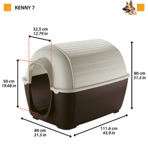 Ferplast Kenny 07 Dog Kennel - petsgalleria