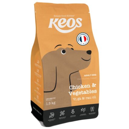 Keos Adult Dog Food – Chicken and Vegetables - petsgalleria