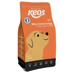 Keos Puppy Food – Milk, Chicken, and Egg - petsgalleria