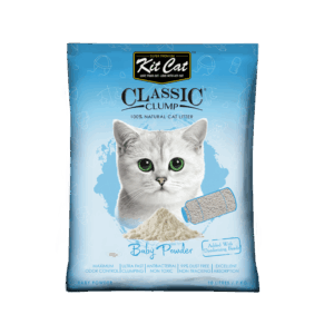 Kit Cat Clumping Cat Litter - Baby Powder - petsgalleria